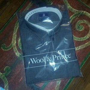 Men's xxl Wool & Prince Long Sleeve Shirt